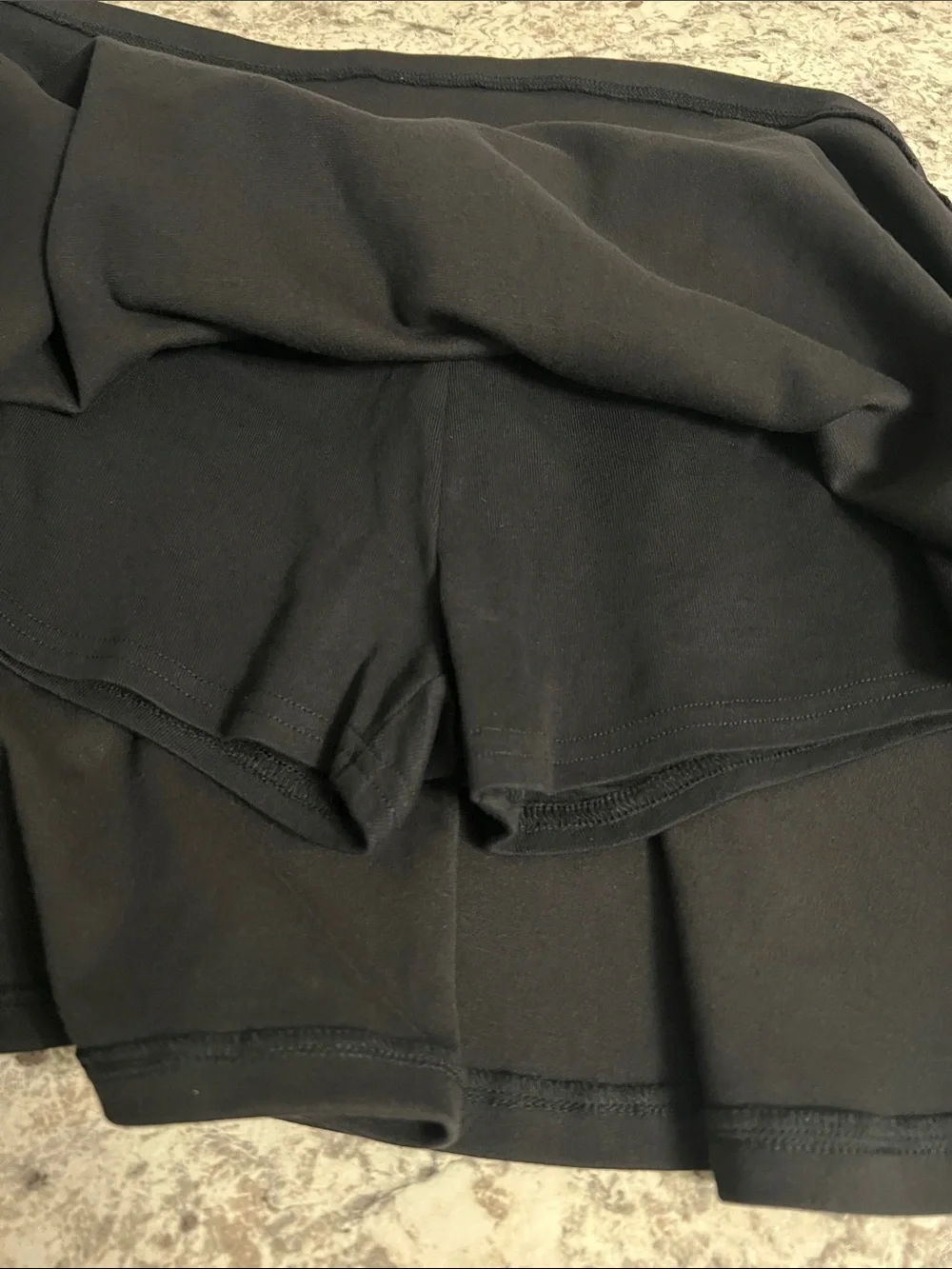 Gymboree Uniform Black Bow-Accent Skort